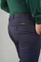 Men's 5-Pocket Cotton Navy Blue Trousers - 4