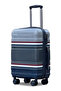 Travelus Expandable Printed PC Cabin Size 20 Inch (7-10kg) Luggage, Hard Shell, Lightweight, Combination Lock, Carry On