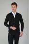 Wool Black Men's Knitwear Cardigan Wool