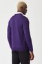 Crew Neck Purple Men's Knitwear - 2