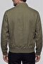 Khaki Summer Linen Men's Coat - 2