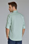 Green Regular Fit Cotton Button-Down Collar Shirt - 2