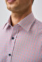 Red Regular Fit Cotton Long Sleeve Shirt - 4