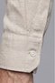 Brown Regular Fit Cotton Pasha Collar Sports Shirt - 3