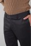 Anthracite Cotton Polyester Natural Non-Piled Sports Trousers - 4