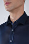 Navy Blue Regular Fit Cotton Platinum Dark Shirt - 3