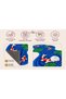 Sdt Fish Theme Patterned Modern Woven Base Decorative Carpet Mosso3319 - 4