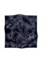 100% Twill Silk Floral Pattern Smoked Color 90X90 Planting Shape : Hand Sewing Scarf - 8