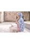 Organic Viscose Silk İnci̇ra Shal - Floral Pattern - 2