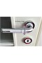 Metal Door Handle Stopper Buffer Transparent 6 Pieces