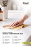 Wachsblume Microfiber Sensitive Surface Cleaning Cloth 70X50 cm - Yellow - 2