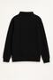 Women's Zippered Fleece Sweatshirt Long Sleeve - 4