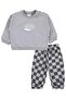 Skate Printed 6-18 Month Set - Gray - 4