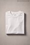 Men's Trend Crew Neck Basic White T-Shirt