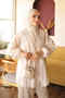 Beige Front Tie Drawstring Shirt - 4