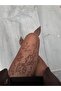 Women's Floral Print Brown Tights - 3