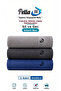 Shopy.com Classic 3-Pack Microfiber Cleaning Cloth, Glass, Car, Kitchen, Fiber Cloth (40 X 60 CM)