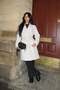 Front Buttoned Belted Cashmere Coat