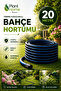 Thermo Rubberized Garden Hose 20 Meters 3-Layer Durable Water Irrigation and Car Washing Hose - 2