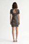 Open Back Short Dress - 4