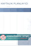 Weekly Planner - Smart Paper, Magic Inovative Board with Note, Paper, Photo Holder