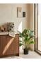 Heart Monstera Artificial Plant 80 cm – 18 Leaves – UV & Heat Resistant Comes with Decorative Black Plastic Pot - 3