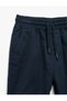 Beli Lace-Up Pocketed Cotton Gabardine Jogger Pants - 5