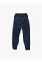 Beli Lace-Up Pocketed Cotton Gabardine Jogger Pants - 4