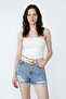 Women's Sun Buckle Gold Rubber Belt - 2
