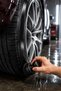 Auto Tire Polishing Applicator Brush with Cover, Soft Bristle Tool - 8