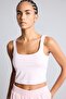 Square Neck Basic Crop Sports Athlete Tank Top H2003Ax26Au