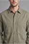 Boxy Fit Polo Collar Double Pocket Cotton Long Sleeve Shirt H4590Ax26Au - 6