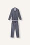 100% Cotton Regular Fit Plaid Patterned Long Sleeve 2-Piece Pajama Set H7538Ax26Au - 8