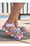 Simli Kelebek 22- Sandals - Powder