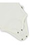 5-Pack Plain Basic Zero Sleeve Snap Fastener Tights - White - 2