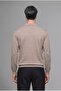 Standard Fit Half Zip Polo Collar Knitwear Basic Sweater H7595Ax26Au - 5
