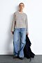 Striped Crew Neck Long Sleeve T-Shirt I6840Ax26Au - 2