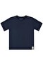 Basic Surf Label T-Shirt for Ages 6-9 - Navy Blue - 3