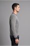 Contrast Detailed Standard Fit Crew Neck Knitwear Sweater I3435Ax26Au - 3