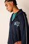 Nba Milwaukee Bucks Oversized Hooded Zippered Sweatshirt Cardigan with Pockets H7762Ax26Au - 5