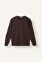 Regular Fit Waffle Textured Henley Collar Long Sleeve Basic T-Shirt I2067Ax26Au - 5