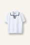 Regular Fit V-Neck White T-Shirt Baby Boy H9069A526Au - 5