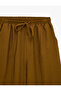 Modal Fabric Pocketed Balloon Pants with Tie Waist - 5
