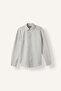 Modern Fit Polo Collar Cotton Striped Long Sleeve Shirt I1835Ax26Au - 7