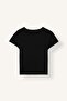 Fitted Crew Neck Ribbed Short Sleeve Basic T-Shirt E0288Ax25Au - 7