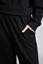 Standard Fit Elastic Waist Front Stitched Wide Leg Long Length Scuba Diver Fabric Sportsman Sweatpants I93 - 4