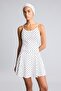 Polka Dot A-Form Mini Skirt I7903Ax26Hs - 3
