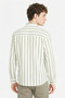 100% Cotton Regular Fit Long Sleeve Polo Collar Striped Shirt D6114Ax26Sp - 5