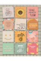 12 Pieces Pastel Motivation Cards for Board - Student