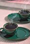 Zümrüt Damla Coffee Presentation Set for 2 People - 4 Pieces - 6